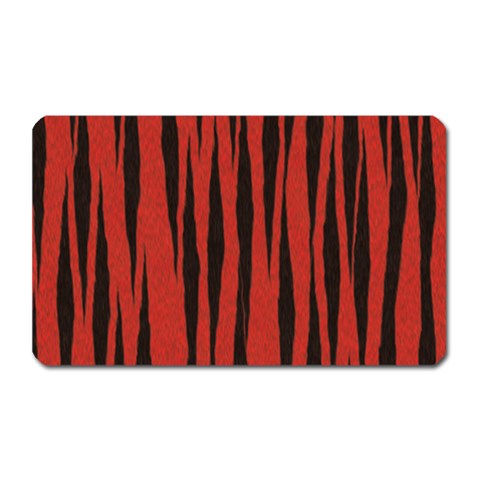 Tiger Magnet (Rectangular) from ArtsNow.com Front