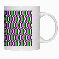 Pattern White Coffee Mug from ArtsNow.com Right