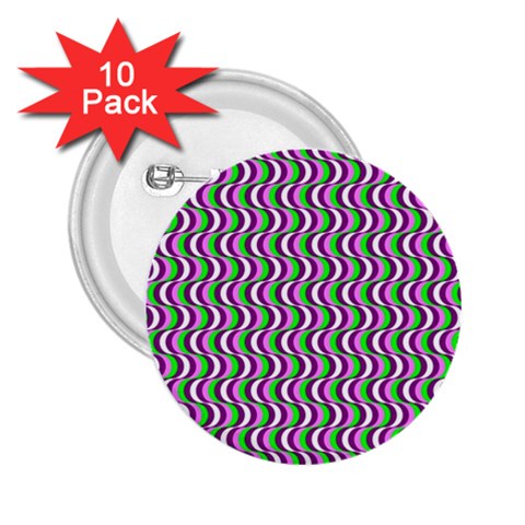 Pattern 2.25  Button (10 pack) from ArtsNow.com Front