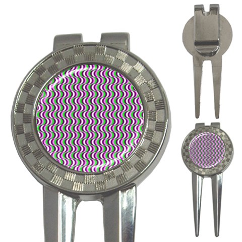 Pattern Golf Pitchfork & Ball Marker from ArtsNow.com Front