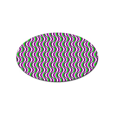 Pattern Sticker (Oval) from ArtsNow.com Front