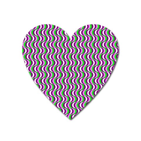 Pattern Magnet (Heart) from ArtsNow.com Front