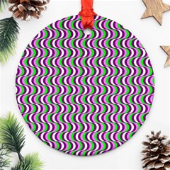 Pattern Round Ornament (Two Sides) from ArtsNow.com Front