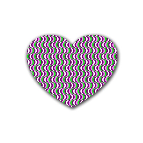 Pattern Drink Coasters 4 Pack (Heart)  from ArtsNow.com Front