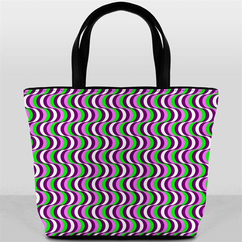 Pattern Bucket Handbag from ArtsNow.com Back