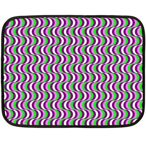 Pattern Mini Fleece Blanket (Two Sided) from ArtsNow.com 35 x27  Blanket Back