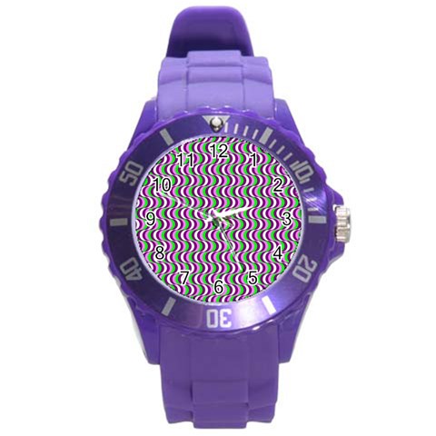 Pattern Plastic Sport Watch (Large) from ArtsNow.com Front