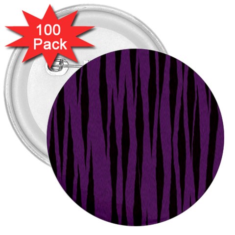 Tiger 3  Button (100 pack) from ArtsNow.com Front