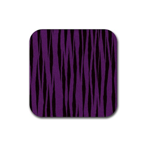 Tiger Rubber Coaster (Square) from ArtsNow.com Front