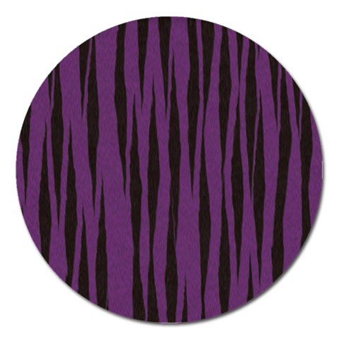 Tiger Magnet 5  (Round) from ArtsNow.com Front