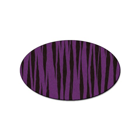 Tiger Sticker Oval (100 pack) from ArtsNow.com Front