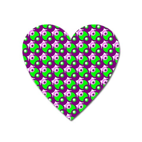 Pattern Magnet (Heart) from ArtsNow.com Front