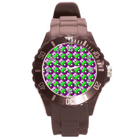 Pattern Plastic Sport Watch (Large) from ArtsNow.com Front