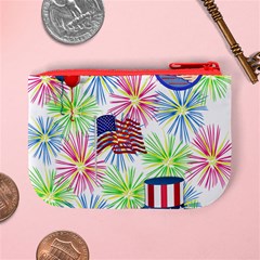 Patriot Fireworks Coin Change Purse from ArtsNow.com Back