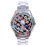 Easter Egg Bunny Treasure Stainless Steel Watch