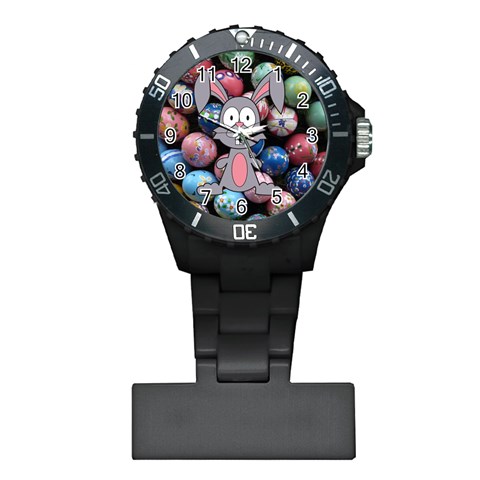 Easter Egg Bunny Treasure Nurses Watch from ArtsNow.com Front