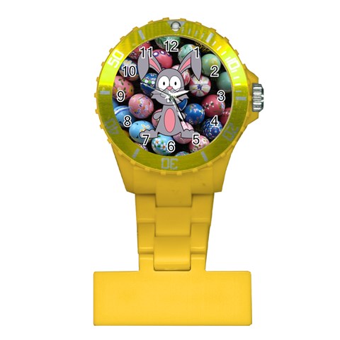 Easter Egg Bunny Treasure Nurses Watch from ArtsNow.com Front