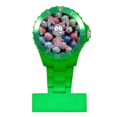 Easter Egg Bunny Treasure Nurses Watch from ArtsNow.com Front