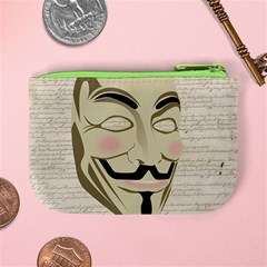 We The Anonymous People Coin Change Purse from ArtsNow.com Back