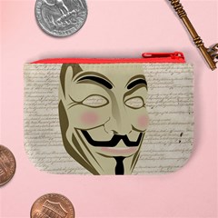 We The Anonymous People Coin Change Purse from ArtsNow.com Back