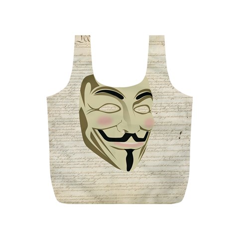 We The Anonymous People Reusable Bag (S) from ArtsNow.com Back