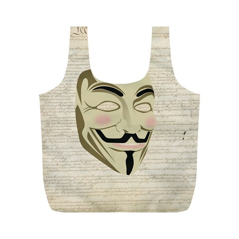 We The Anonymous People Reusable Bag (M) from ArtsNow.com Back