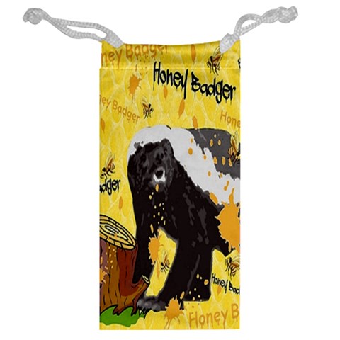 Honeybadgersnack Jewelry Bag from ArtsNow.com Back