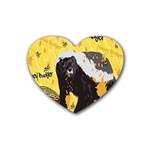 Honeybadgersnack Drink Coasters (Heart)