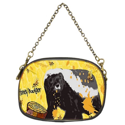 Honeybadgersnack Chain Purse (Two Sided)  from ArtsNow.com Back