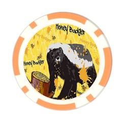 Honeybadgersnack Poker Chip (10 Pack) from ArtsNow.com Front