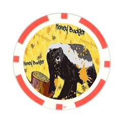 Honeybadgersnack Poker Chip (10 Pack) from ArtsNow.com Back