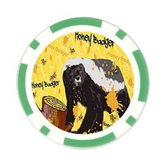 Honeybadgersnack Poker Chip (10 Pack) from ArtsNow.com Back