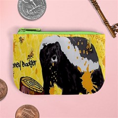 Honeybadgersnack Coin Change Purse from ArtsNow.com Front