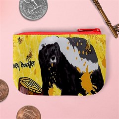 Honeybadgersnack Coin Change Purse from ArtsNow.com Back