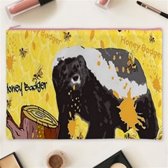 Honeybadgersnack Cosmetic Bag (XXXL) from ArtsNow.com Front