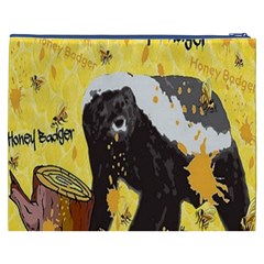 Honeybadgersnack Cosmetic Bag (XXXL) from ArtsNow.com Back