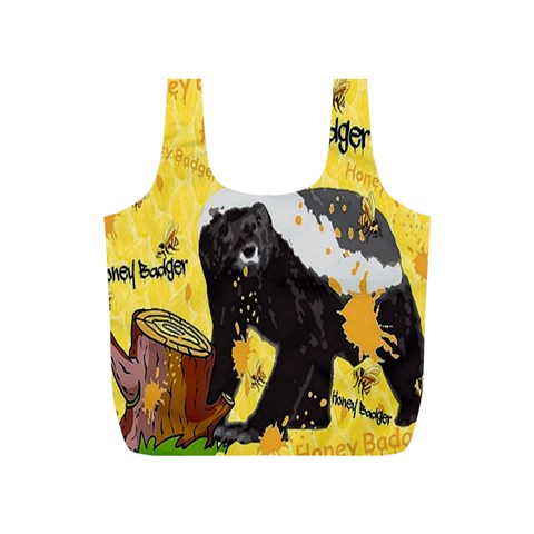 Honeybadgersnack Reusable Bag (S) from ArtsNow.com Back