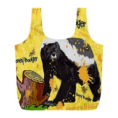 Honeybadgersnack Reusable Bag (L) from ArtsNow.com Back