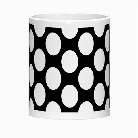 Black And White Polkadot Morph Mug from ArtsNow.com Center