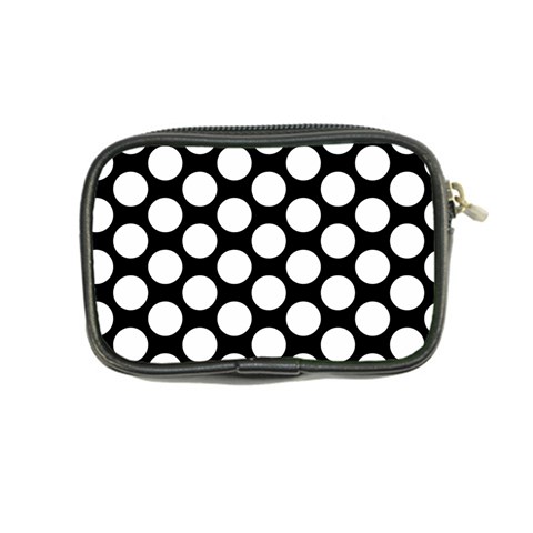 Black And White Polkadot Coin Purse from ArtsNow.com Back