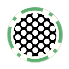 Black And White Polkadot Poker Chip (10 Pack) from ArtsNow.com Back