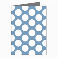 Blue Polkadot Greeting Card from ArtsNow.com Left