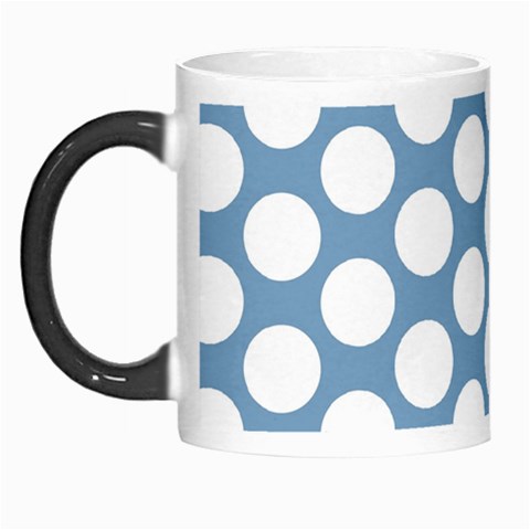 Blue Polkadot Morph Mug from ArtsNow.com Left