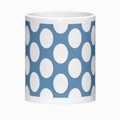 Blue Polkadot Morph Mug from ArtsNow.com Center