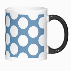 Blue Polkadot Morph Mug from ArtsNow.com Right