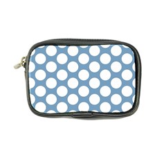 Blue Polkadot Coin Purse from ArtsNow.com Front