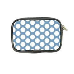 Blue Polkadot Coin Purse from ArtsNow.com Back