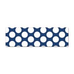 Dark Blue Polkadot Bumper Sticker 100 Pack