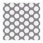 Grey Polkadot Glasses Cloth (Medium, Two Sided)