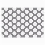 Grey Polkadot Glasses Cloth (Large)